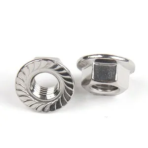 DIN 6923 Factory Selling Zinc Plated Hexagon Flange Nuts thumbnail-3