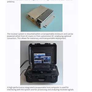 HF VHF UHF Radio Direction Finding System WiNRADiO WD7200, 2° RMS Bearing Accuracy thumbnail-3