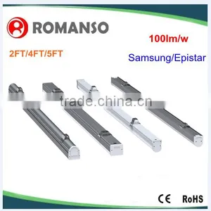 SAMSUNG 2835 High Brightness 40w 4ft T8 Led Linear Fixture Batten Fixture thumbnail-4