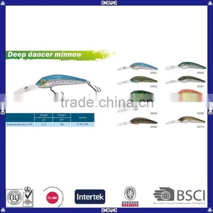 Different Shapes and Colors Hard Minnow Fishing Lures thumbnail-3