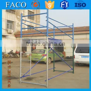 Galvanized Steel Cross Brace Cantilever Scaffolding Frame thumbnail-4