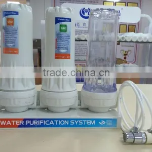 Activated Carbon Type Countertop High Quality 3 Way Stainless Steel Water Purifier Faucet thumbnail-4