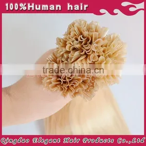2015 China Wholesale Unprocessed Brazilian Human Hair Ombre U-tip Hair thumbnail-3