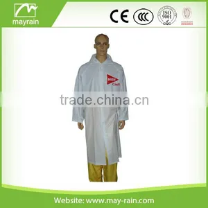 Adult Waterproof Pvc Rain Poncho thumbnail-3