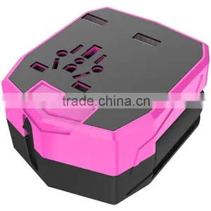 Crazy All-in-1 Universal Travel Power Plug Adapter Charger Car Charger for US, EU and All Countries thumbnail-3