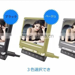 Factory Price!! 10.1'' TFT LCD Slim Detachable Car Headrest Monitor With HDMI thumbnail-1