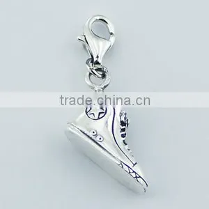 Authentic Sterling Silver Fashionable Sneaker Charms thumbnail-1