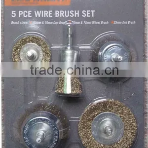 5pcs Steel Wire Brushes Set,surpermarket Set thumbnail-1