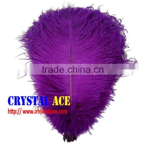 Cheaper Price Purple Ostrich Feathers, Ostrich Plumes, Dyed Feathers, Carnival Ostrich Feathers for Wholesale thumbnail-1
