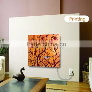 Space Heater Electric Convection Portable 400 Watt Room Wall Mount Paintable thumbnail-4