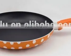 Aluminum Non Stick Silk Printing Fry Pan thumbnail-1