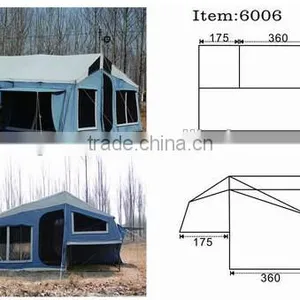 Rear Folding Soft Floor Trailer Tent thumbnail-2