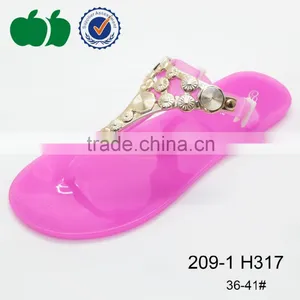 Wholesale High Quality Slipper China Cheap Women Pvc Slippers thumbnail-4