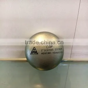 Large Steel Pipe End Cap DN 600 24 Inch Vacuum Fittings thumbnail-5