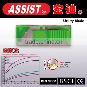 9mm 18mm 25mm SK4 Snap off Cutting Blade thumbnail-2