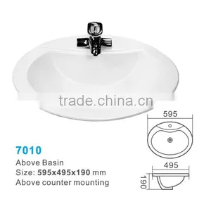 China Ceramic Bathroom Counter Wash Basin,bathroom Sink thumbnail-6