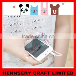 Customized Shape and Logo Soft Pvc Rubber Metal Cable Tie thumbnail-1
