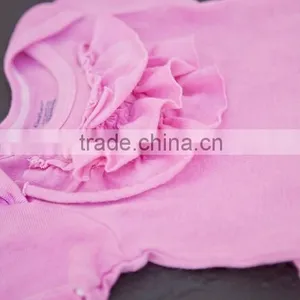Organic Ruffle Blouse Shirts for Baby thumbnail-6