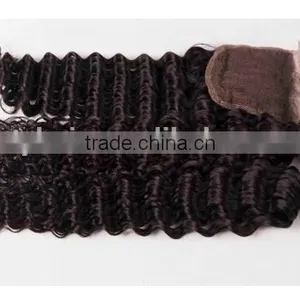Express Brazilian Human Hair Cheap Bohemian Hair Lace Front Closure Weaves thumbnail-2