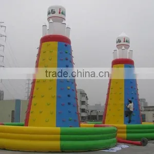 Mobile Giant Used Rock Climbing Wall Inflatable Commercial Grade thumbnail-3