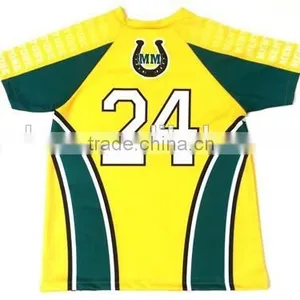 Full Sublimated Printing V-neck Soccer Jersey Reversible thumbnail-2