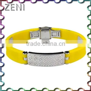 2016 Popular Magnetic Health Care Silicone Bracelet thumbnail-4