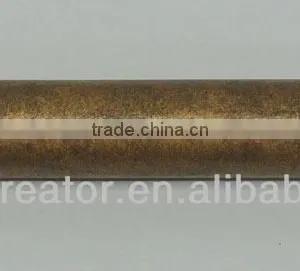 High Quality 2"Dia (50MM) Victorial Gold Round Smooth Wooden Curtain Rods (Poles); Accessories; Window Drapery Hardwares thumbnail-1