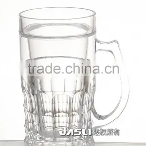 16oz Double Wall Beer Ice Mug With Beer-colored Water,freezer Mug With Liquid thumbnail-2