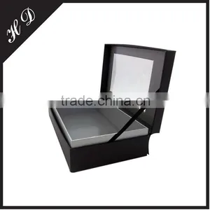 Top Quality Hinged Scarf Packaging With Clear Lid thumbnail-5