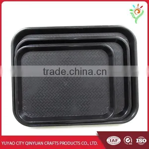 3 Size Rectangular Plastic Tray Food Serving Tray thumbnail-1