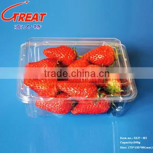 Transparent Eco-friendly Plastic Blister Fruit Packing Box Fruit With Hole Quality Choice thumbnail-1
