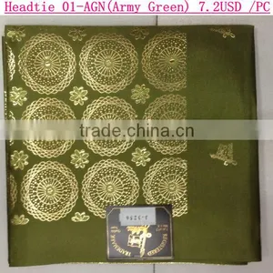 Silver African Headtie for Women Gele thumbnail-3