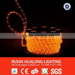 110v 230v 2wire Round Ip65 100m Outdoor Waterproof White Led Rope Light thumbnail-2