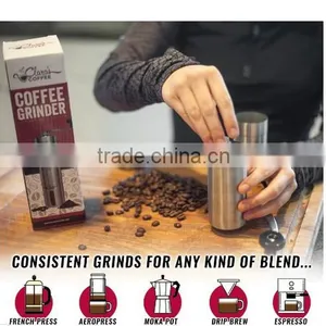 Made in China Manual Coffee Mill Grinder & Hot Sell in Amazon thumbnail-4
