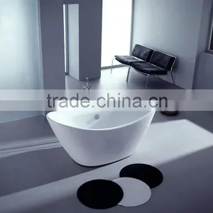 SUNZOOM UPC/cUPC Certified Oval Bathtub Price, Cheap Plastic Portable Bathtub for Adults, Corner Bathtub Price thumbnail-2
