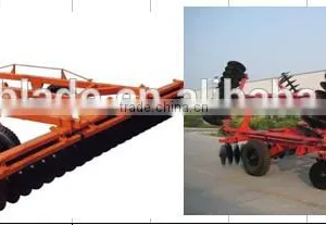 Wing-folded Heavy-duty Hydraulic Disc Harrow Cultivator thumbnail-3