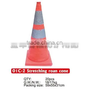 PP Folding Traffic Cone thumbnail-1