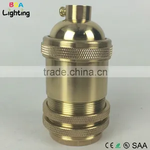 E27 Vintage Brass Pendant Lamp Socket For Pendant Lamp Cord Set thumbnail-6