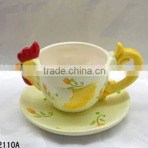 Easter Chicken Ceramic Coffee Mug thumbnail-1
