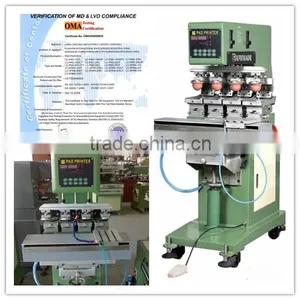 4-color Shutte Pad Printing Machine 4 Color Multicolor Pad Machine thumbnail-1
