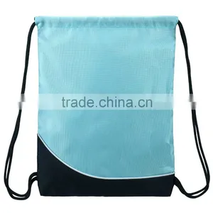 China Factory Design Your Own Polyester / Nylon Drawstring Backpack thumbnail-2