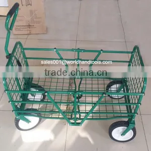 Foldable Wheelbarrow Garden Tool Cart thumbnail-3
