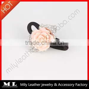 Rhinestone Crystal Elastic Hair Scrunchie ,hair Accessories Factory thumbnail-1