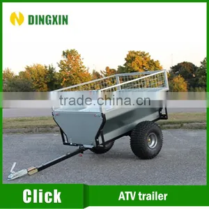 Galvanized Sheet ATV Trailer for Sale thumbnail-1