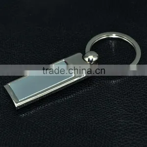 Metal Die Cut Keychains With Embossed Logo thumbnail-1