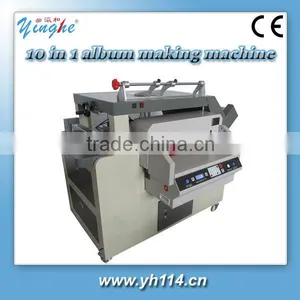 Multi Function Wedding Photo Album Making Machine 10 in 1 thumbnail-1
