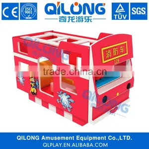 Fire Police Car Soft Electric Playground Equipment thumbnail-1