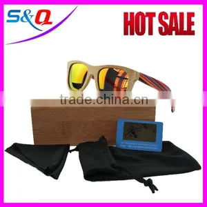 Wooden/Bamboo Temple Sunglasses Skateboard Wood Eyeglasses thumbnail-5