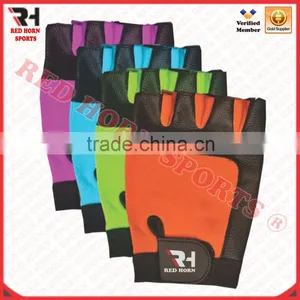 MTB Cycling Gloves, Best Quality Anti-Vibration Short Finger Gloves, Custom Designs and Logos Are Accepted thumbnail-6