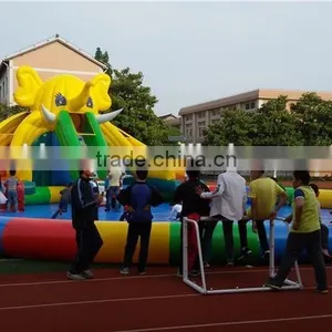 Commercial Giant Inflatable Water Slide With Pool/ Water Park for Sale thumbnail-3